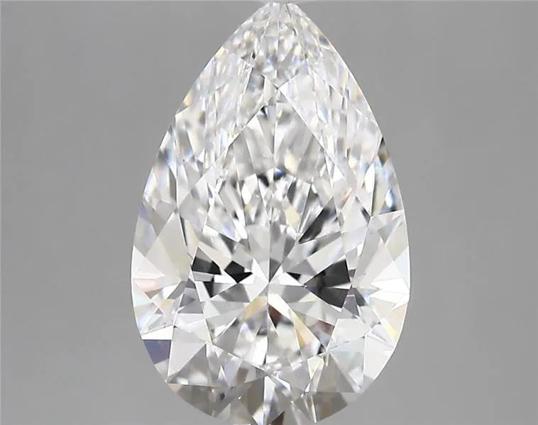 3.15ct Pear Lab Grown Diamond (Colour D, Clarity VVS2, IGI Certified)