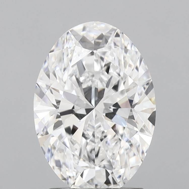 Lab-Grown Oval Diamond - 2.46 Carats, D Color, VVS1 Clarity - Certified by IGI - Report Number: LG691512431