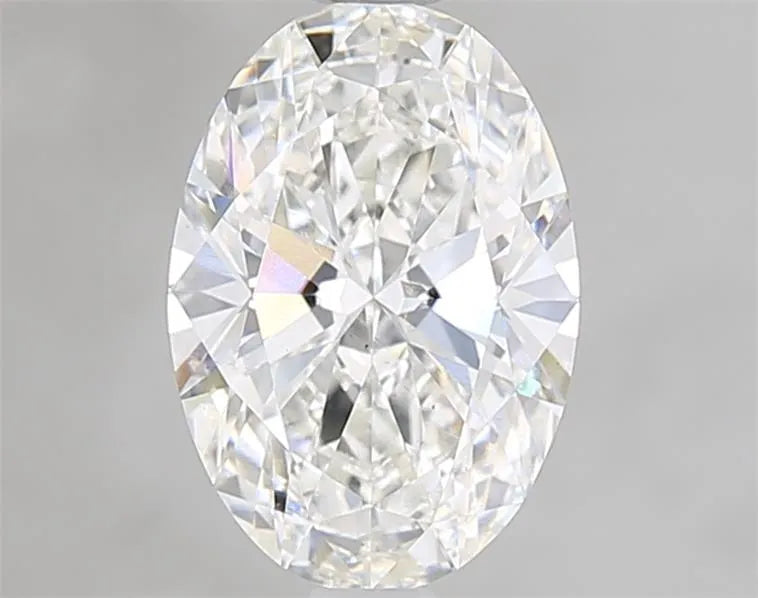 2,00 ct ovaler, im Labor gezüchteter Diamant (Farbe F, Reinheit VS2, IGI-zertifiziert)