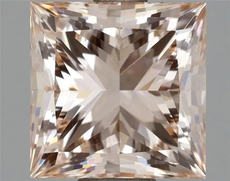 Diamant Princesse de 2,00 ct (couleur rose brun clair, pureté VVS2, certifié IGI)