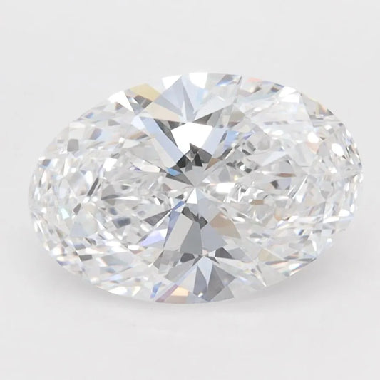 2.26ct Oval Lab Grown Diamond (Colour D, Clarity IF, IGI Certified)