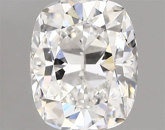 Diamant de laboratoire modifié coussin de 1,35 ct (couleur F, pureté VS1, certifié IGI)