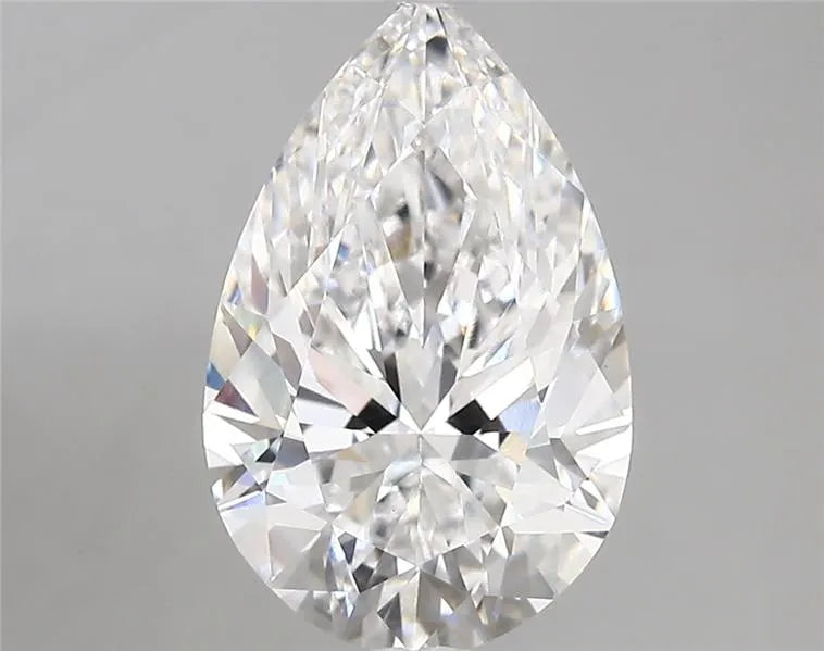 3.04ct Pear Lab Grown Diamond (Colour D, Clarity VVS2, IGI Certified)