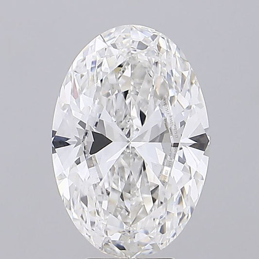 Lab-Grown Oval Diamond - 7.03 Carats, E Color, VS1 Clarity - Certified by IGI - Report Number: LG689507517