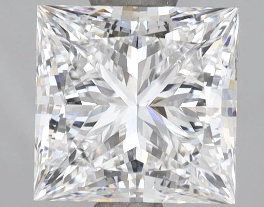 2.21ct Princess Lab Grown Diamond (Colour D, Clarity VVS1, IGI Certified)