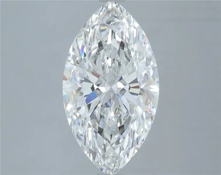 Diamant marquise de 3,34 ct (couleur E, pureté VVS1, certifié IGI)