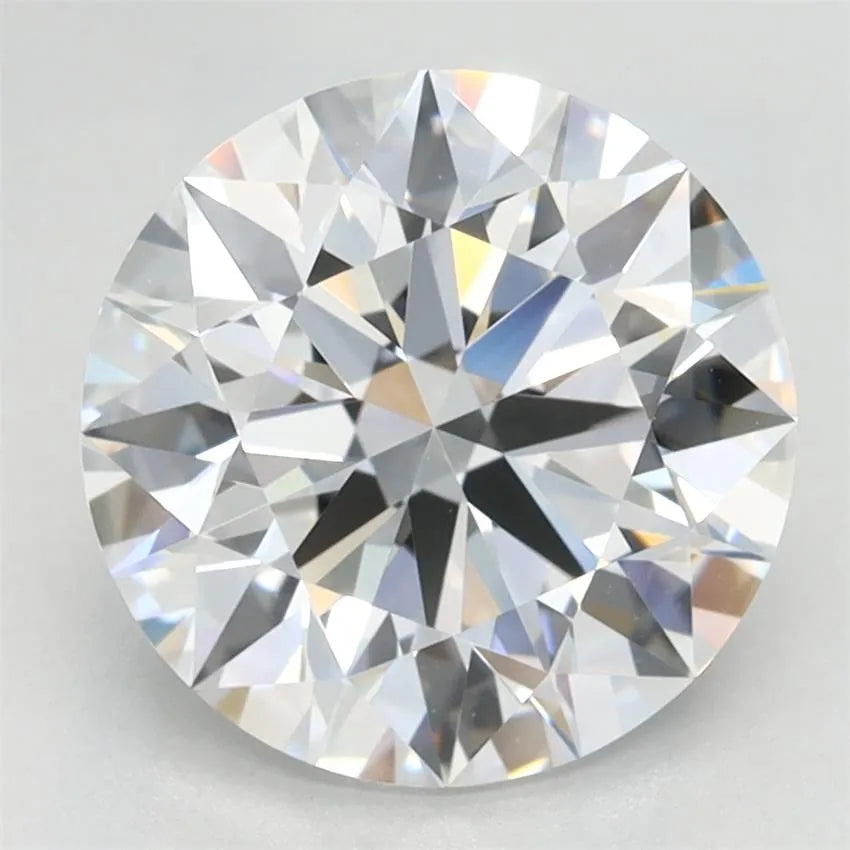 2,62 ct runder, im Labor gezüchteter Diamant (Farbe D, Reinheit VVS1, Schliff EX, GIA-zertifiziert)