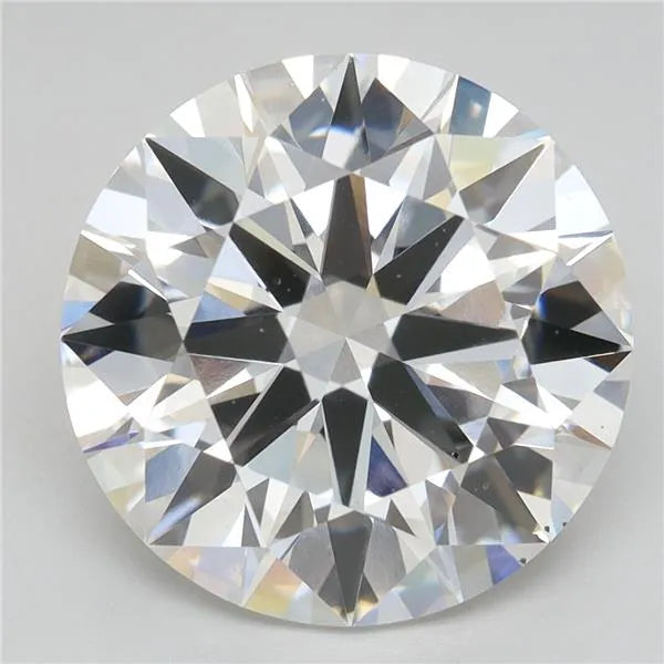 5,06 ct runder, im Labor gezüchteter Diamant (Farbe E, Reinheit VS2, Schliff-ID, IGI-zertifiziert)
