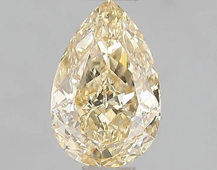 1.01ct Pear Lab Grown Diamond (Colour Fancy Yellow, Clarity VS1, IGI Certified)