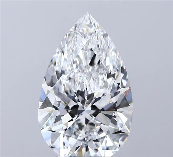 3.07ct Pear Lab Grown Diamond (Colour D, Clarity VVS2, IGI Certified)
