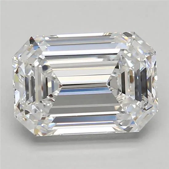2.15ct Emerald Lab Grown Diamond (Colour D, Clarity VVS1, GIA Certified)