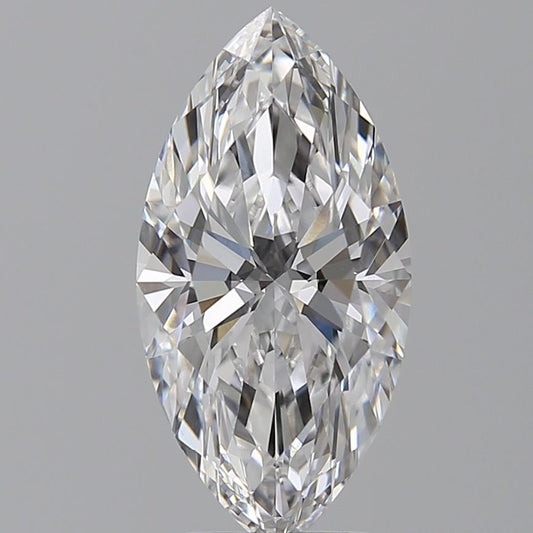 Lab-Grown Marquise Diamond - 3.54 Carats, D Color, VVS1 Clarity - Certified by GIA - Report Number: 7508701072