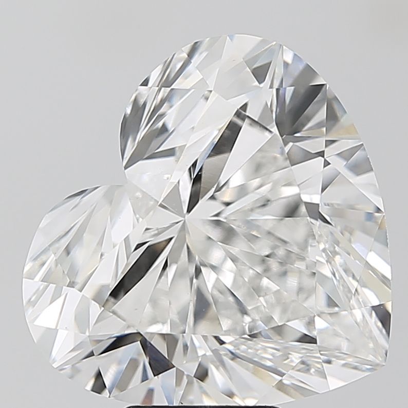 Lab-Grown Heart Diamond - 8.09 Carats, E Color, VS1 Clarity - Certified by IGI - Report Number: LG687506273