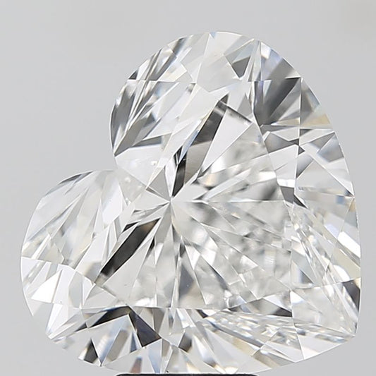 Lab-Grown Heart Diamond - 8.09 Carats, E Color, VS1 Clarity - Certified by IGI - Report Number: LG687506273
