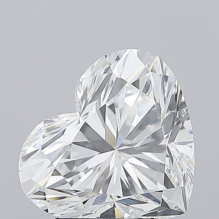 Lab-Grown Heart Diamond - 4.04 Carats, E Color, VVS2 Clarity - Certified by IGI - Report Number: LG694571990