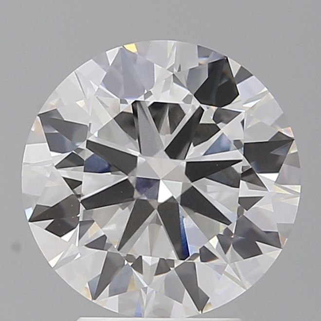 Lab-Grown Round Diamond - 3.58 Carats, E Color, VVS2 Clarity - Certified by IGI - Report Number: LG705526299