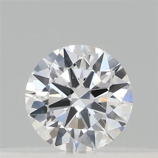 0,13 ct runder, im Labor gezüchteter Diamant (Farbe D, Reinheit VS2, Schliff-ID, IGI-zertifiziert)