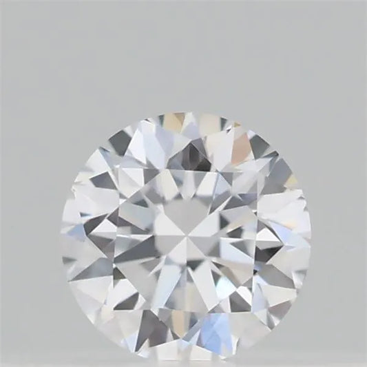0,13 ct runder, im Labor gezüchteter Diamant (Farbe D, Reinheit VVS1, Schliff VG, IGI-zertifiziert)