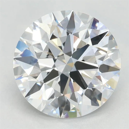 Diamant rond de 2,62 ct (couleur D, pureté VVS1, taille EX, certifié GIA)