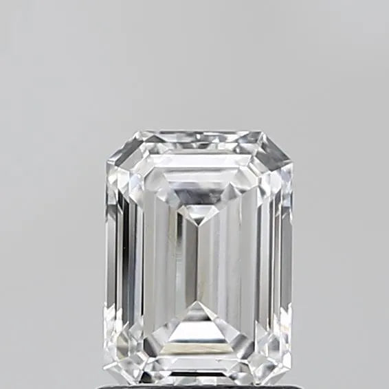 1.00ct Emerald Lab Grown Diamond (Colour D, Clarity VVS2, IGI Certified)