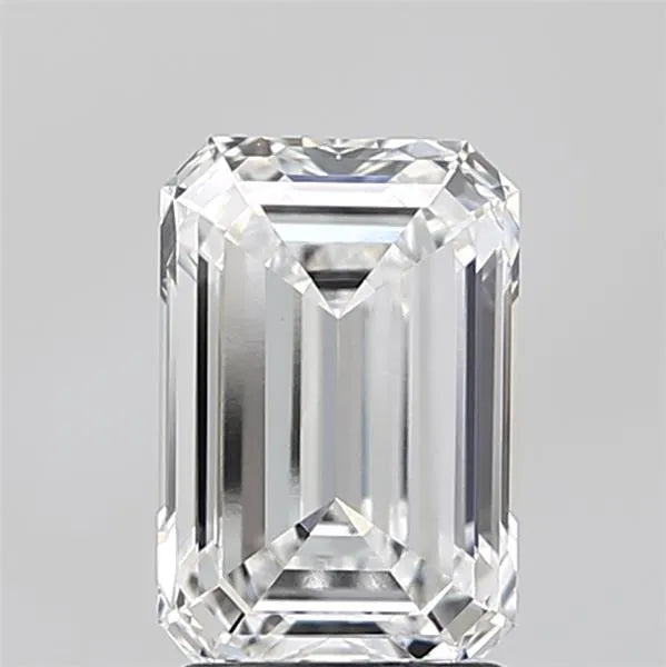 Diamant émeraude de 2,09 ct (couleur D, pureté VVS1, certifié IGI)