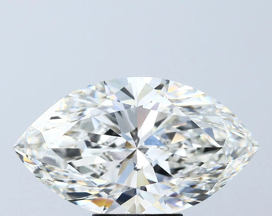 5.05ct Marquise Lab Grown Diamond (Colour G, Clarity VVS2, IGI Certified)