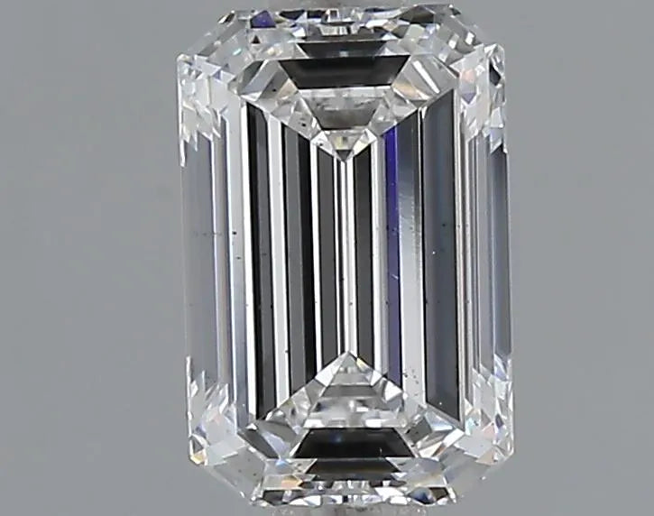 1.02ct Emerald Lab Grown Diamond (Colour E, Clarity SI1, IGI Certified)