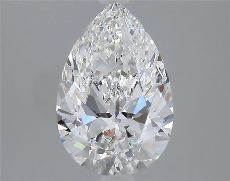 3.10ct Pear Lab Grown Diamond (Colour E, Clarity VVS2, IGI Certified)