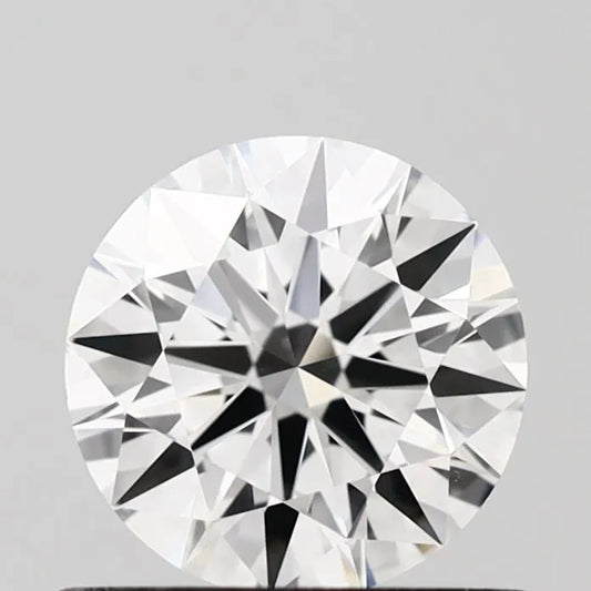 Diamant rond de 2,02 ct (couleur G, pureté VVS2, taille EX, certifié IGI)
