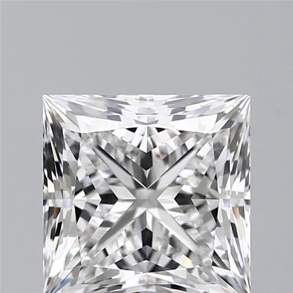 2.00ct Princess Lab Grown Diamond (Colour D, Clarity VS1, IGI Certified)