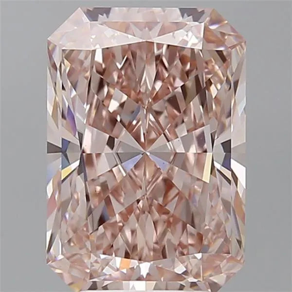 4.17ct Radiant Lab Grown Diamond (Colour Fancy Intense Pink, Clarity VVS2, IGI Certified)