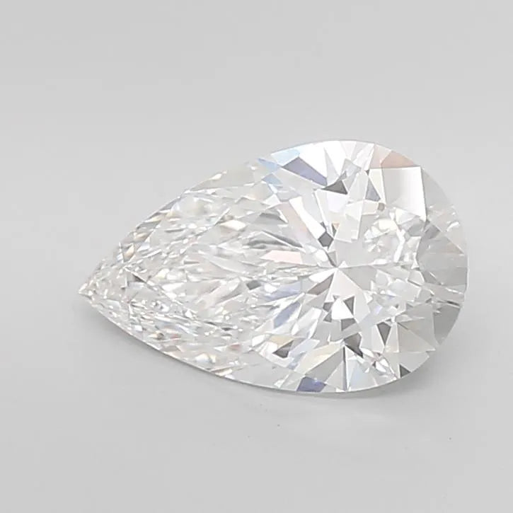 3.03ct Pear Lab Grown Diamond (Colour D, Clarity VVS2, IGI Certified)