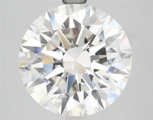 4,61 ct runder, im Labor gezüchteter Diamant (Farbe G, Reinheit VS2, Schliff-ID, IGI-zertifiziert)