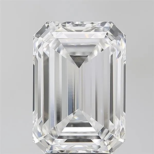 3.69ct Emerald Lab Grown Diamond (Colour E, Clarity IF, IGI Certified)