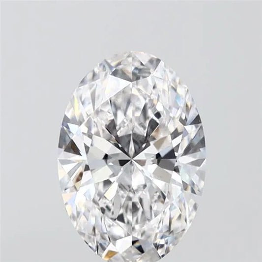 1.08ct Oval Lab Grown Diamond (Colour D, Clarity VVS2, IGI Certified)