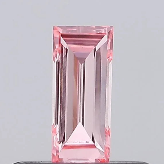 0.21ct Baguette Lab Grown Diamond (Colour Fancy Intense Pink, Clarity VS2, IGI Certified)