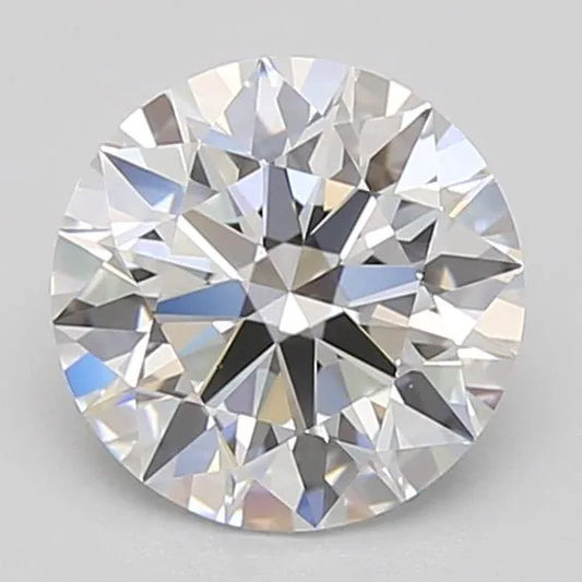 1,33 ct runder, im Labor gezüchteter Diamant (Farbe D, Reinheit VVS1, Schliff EX, GIA-zertifiziert)