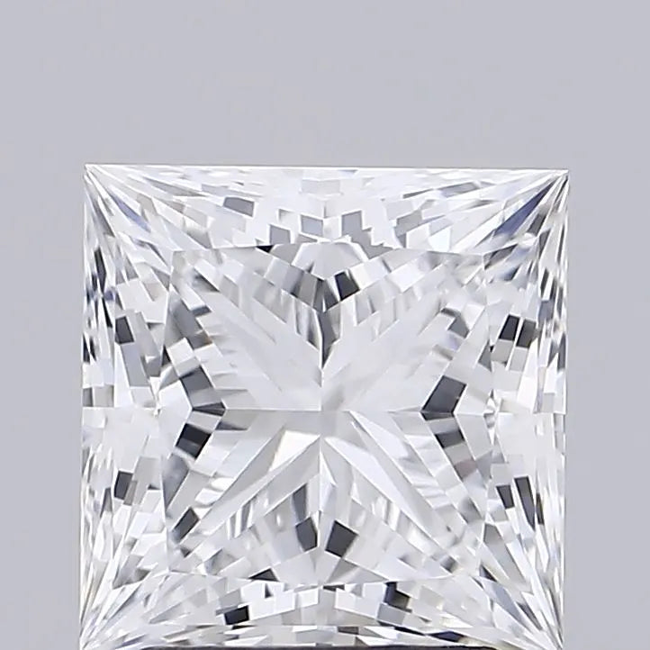 2.79ct Princess Lab Grown Diamond (Colour D, Clarity VVS1, IGI Certified)