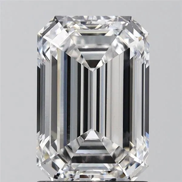 2.02ct Emerald Lab Grown Diamond (Colour E, Clarity VVS1, IGI Certified)