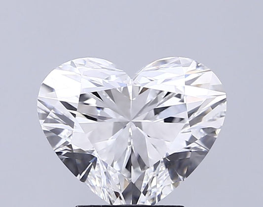 Lab-Grown Heart Diamond - 3.06 Carats, F Color, VVS2 Clarity - Certified by IGI - Report Number: LG685549865