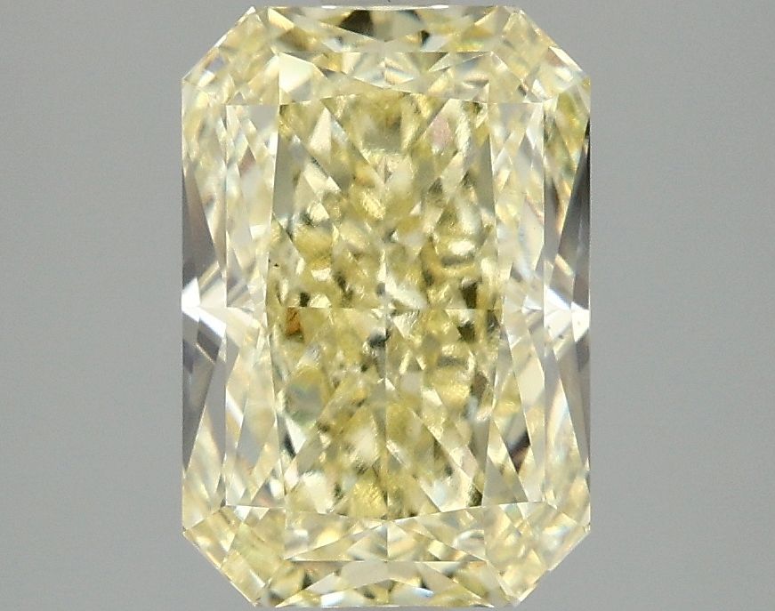 Lab-Grown Radiant Diamond - 2.99 Carats, Fancy Intense Yellow Color, VS2 Clarity - Certified by IGI - Report Number: LG685535374