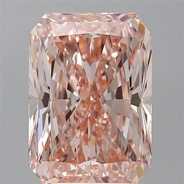 4.12ct Radiant Lab Grown Diamond (Colour Fancy Intense Pink, Clarity VVS2, IGI Certified)