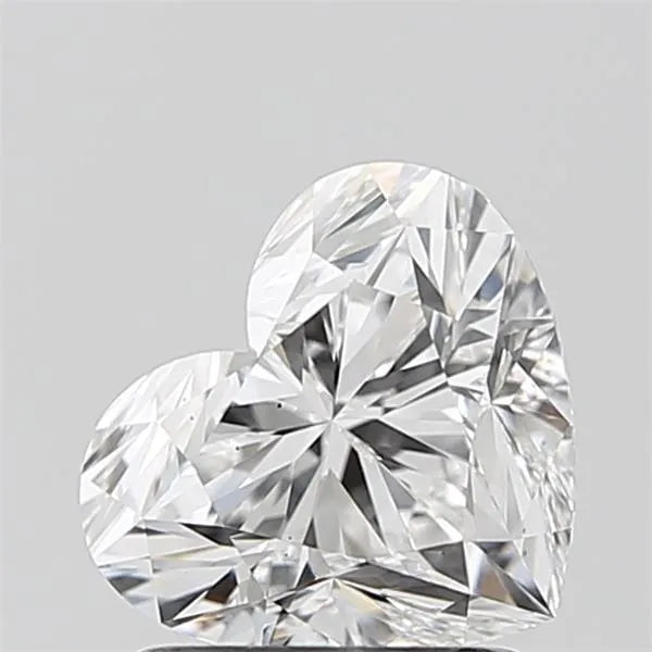 1.50ct Heart Lab Grown Diamond (Colour D, Clarity VS2, IGI Certified)