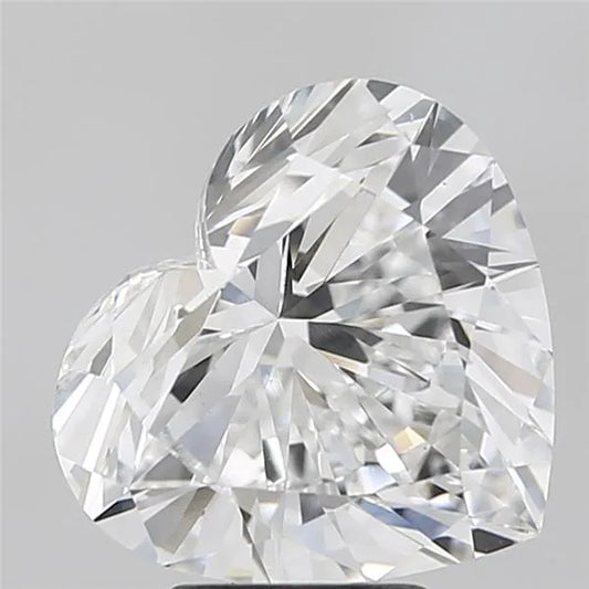 3.09ct Heart Lab Grown Diamond (Colour D, Clarity VVS1, IGI Certified)