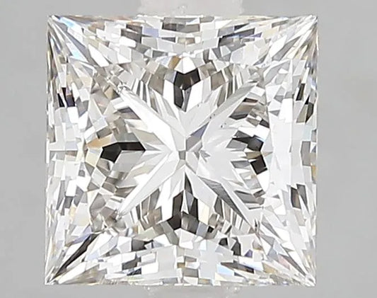 Diamant Princesse de 2,10 ct (couleur I, pureté VS2, certifié IGI)