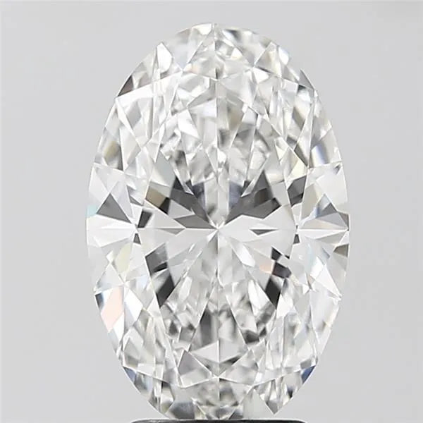 3.20ct Oval Lab Grown Diamond (Colour E, Clarity VVS2, IGI Certified)