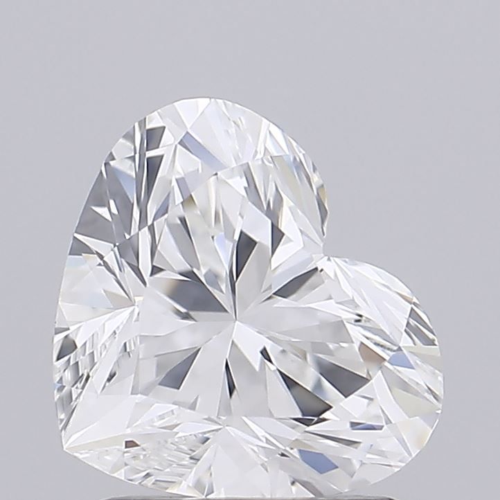 Lab-Grown Heart Diamond - 1.6 Carats, E Color, VVS2 Clarity - Certified by IGI - Report Number: LG680509509