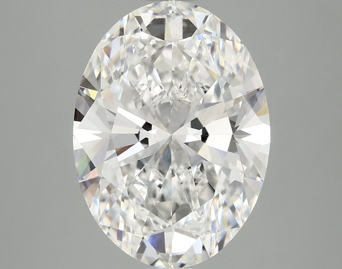Lab-Grown Oval Diamond - 4.09 Carats, E Color, VVS2 Clarity - Certified by IGI - Report Number: LG694596069
