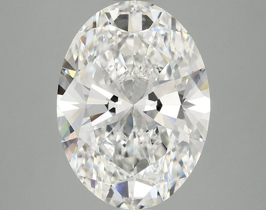 Lab-Grown Oval Diamond - 4.09 Carats, E Color, VVS2 Clarity - Certified by IGI - Report Number: LG694596069