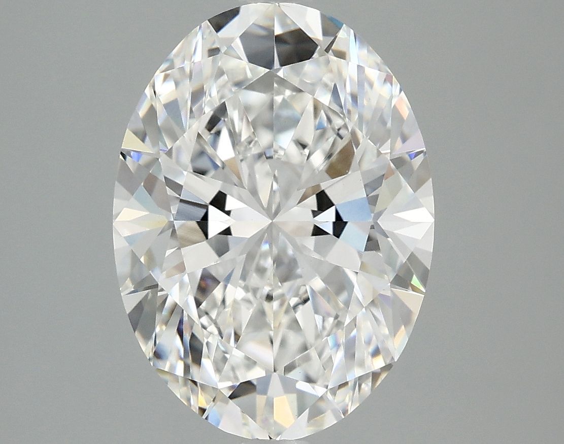 Lab-Grown Oval Diamond - 4.1 Carats, E Color, VVS2 Clarity - Certified by IGI - Report Number: LG696568026